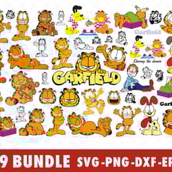 garfield svg bundle files for cricut, silhouette, garfield svg, garfield svg files, garfield svg bundle