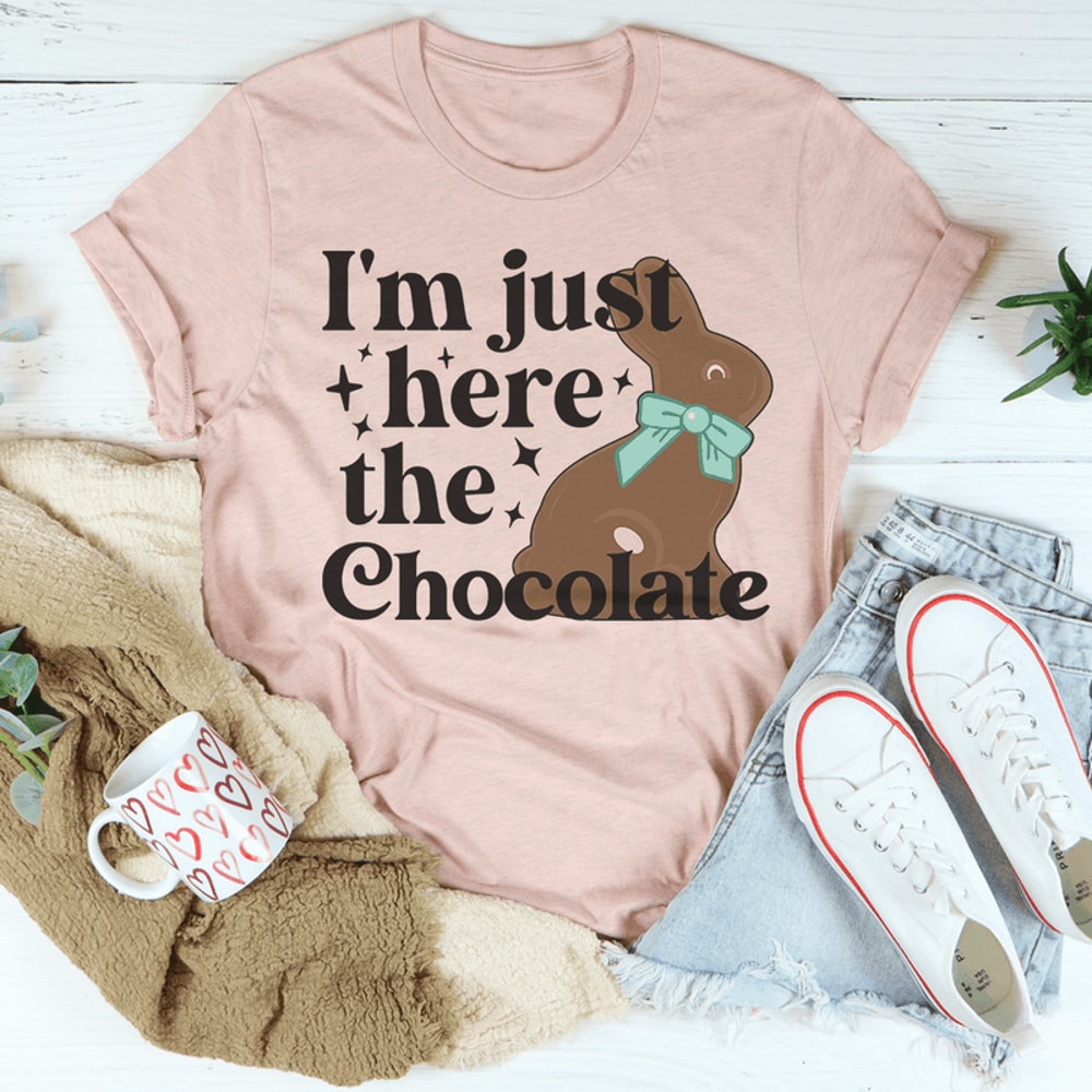 i-m-just-here-for-the-chocolate-tee-peachy-sunday-t-shirt