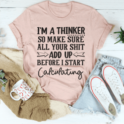 i'm a thinker tee