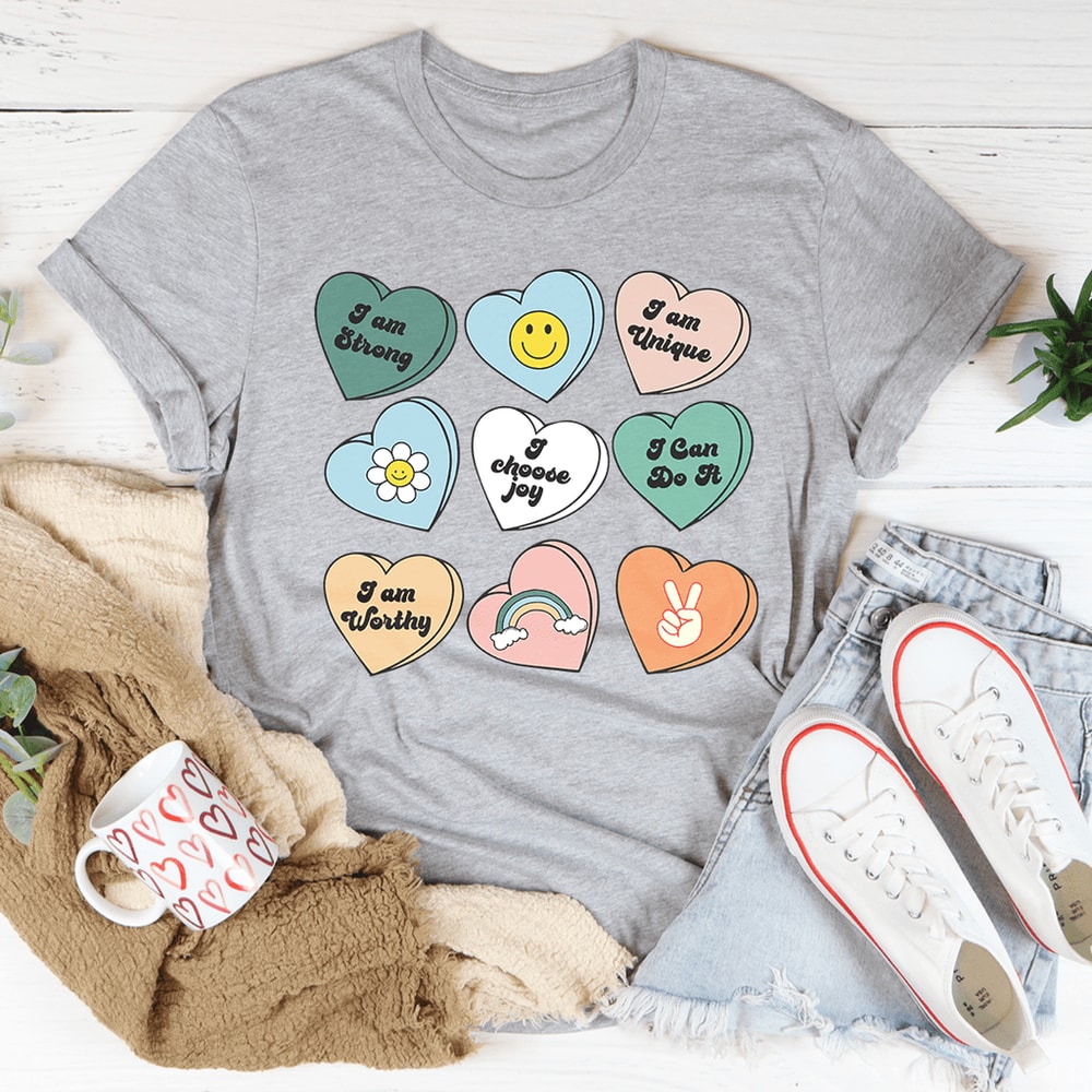 candy-hearts-positivity-affirmations-tee-peachy-sunday-t-shirt