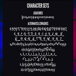 billy the gang trending fonts - digital font