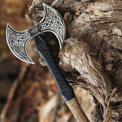 handmade viking double headed steel tomahawk axe