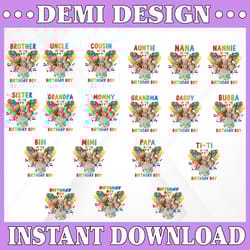 cocomelon birthday boy bundle png, cocomelon family logo, cocomelon kids png, birthday boy png, cocomelon party family