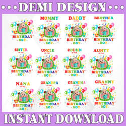 cocomelon birthday boy png, cocomelon family logo, cocomelon kids png, cocomelon png, cocomelon party family png files