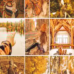 presets fall colors mobile & desktop presets