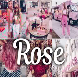 lightroom presets mobile rose mobile & desktop presets