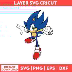 sonic svg, sonic the hedgehog svg, hedgehog svg, sonic face svg, cartoon svg, instant download 19