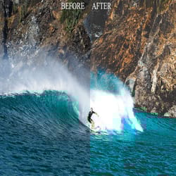 beach & landscape presets bundle for mobile & desktop presets