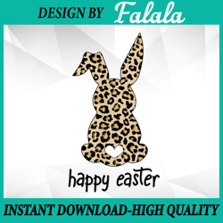 cute bunny wearing glassespng, leopard happy easter day 2023 png, easter png, digital download