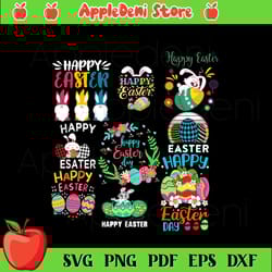 happy easter bunny bundle svg, easter svg, gnome svg, easter eggs svg, mickey mouse svg, easter gnomes svg, happy easter