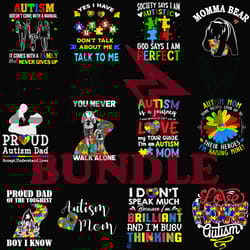 autism awareness bundle svg, autism puzzle piece logo svg , autism awareness svg file cut digital download