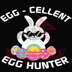 egg hunter easter svg, bunny svg, easter rabbit svg, rabbit svg, easter bunny svg file cut digital download