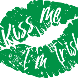 kiss me i'm irish svg, st patrick's day svg, shamrock svg, st patricks svg, lucky svg file cut digital download