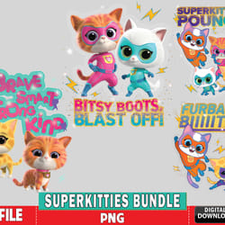 4 file superkitties bundle png , superkitties bundle png, for cricut, vector file, digital, file cut, instant download
