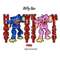 huggy wuggy kissy missy png