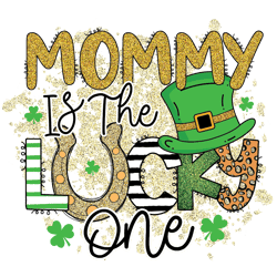 mommy lucky irish shamrock png, st patrick's day png, shamrock png, st patricks png, lucky png file cut digital download