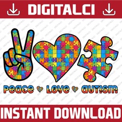 peace love autism png, autism awareness png, autism heart png,autism awareness day png,autism puzzle png,sublimation des