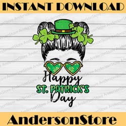 happy st patricks day png, saint paddys girls kids youth teen png, digital file, png high quality, sublimation