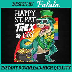 st pat rex day dinosaur st patricks day boys toddler kids png, leprechaun riding dino, patrick day png, digital download