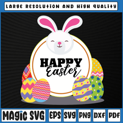 happy easter svg bunny ears cut file,bunny rabbit feet, easter bunny svg, digital download