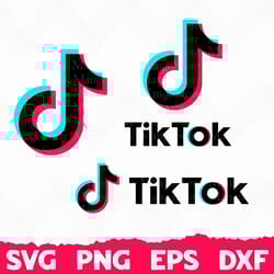 tiktok svg, tiktok svg bundle, tik tok logo, layered logos, tiktok font, funny tiktok svg, printable tiktok svg