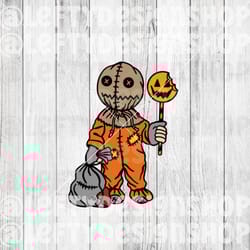 trick r treat sam | trick or treat | pumpkin sam | svg | png | instant download