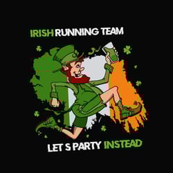 irish running patrick's svg, st patrick's day svg, shamrock svg, st patricks svg, lucky svg file cut digital download