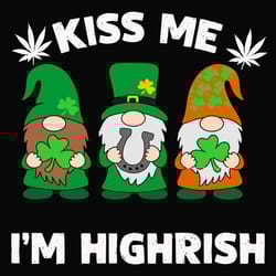 kiss me i'm st patrick's svg, st patrick's day svg, shamrock svg, st patricks svg, lucky svg file cut digital download