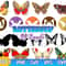 Butterfly Bundle Svg, Butterfly Svg, Butterfly Clipart, Butterfly Sublimation Svg.jpg