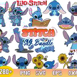 stitch bundle svg, lilo and stitch svg, stitch svg, disney svg stitch disney clipart