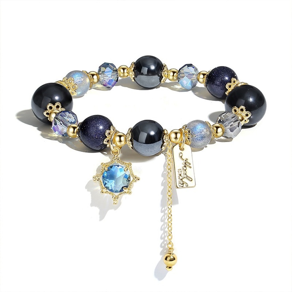 Blackstone Brilliant Blue Sand Lime Moonlight Galaxy Bracelet.jpeg