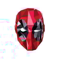 geometric deadpool, marvel, deadpool logo png, ai digital file