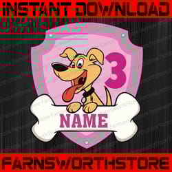 skye paw patrol birthday svg png, custom name and age paw patrol skye birthday girl, skye paw patrol,