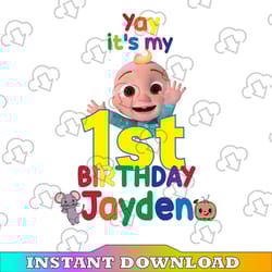 cocomelon personalized name and ages birthday png, cocomelon brithday png,cocomelon family birthday png,
