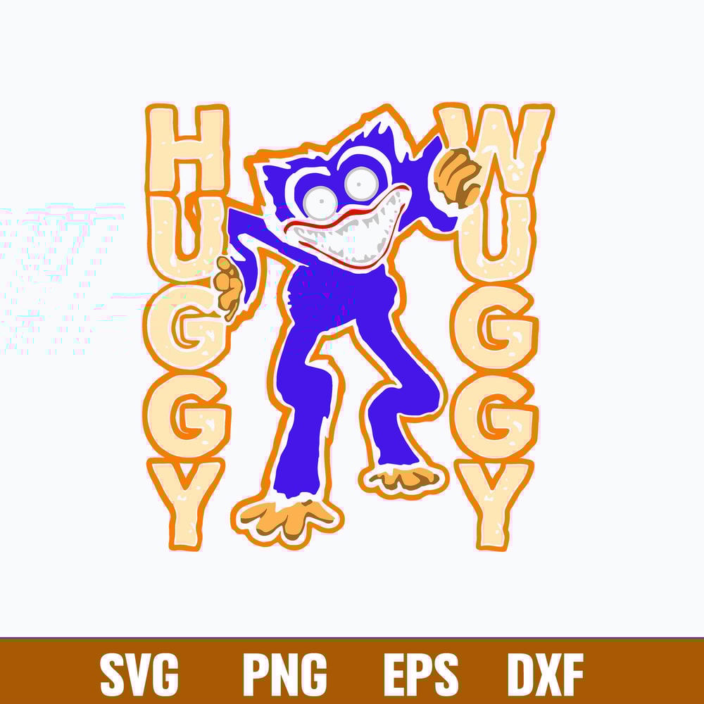 Poppy Playtime Huggy Wuggy Svg, Huggy Wuggy Svg, Png Dxf Eps File.jpg