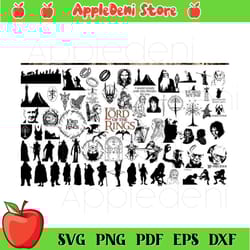 lord of the rings svg bundle