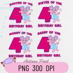 barney birthday png, custom family matching png, kids party png, personalized name and age png