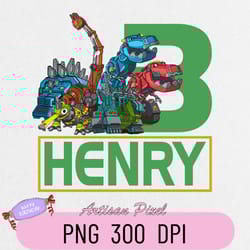 dinotrux birthday png, custom family matching png, kids party png, personalized name and age png