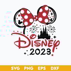 disney 2023 svg, minnie disney castle svg, minnie mouse svg, disney svg png dxf eps digital file