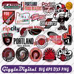 portland trail blazers bundle, portland trail blazers svg, basketball team svg, basketball svg, nba svg, nba logo, nba
