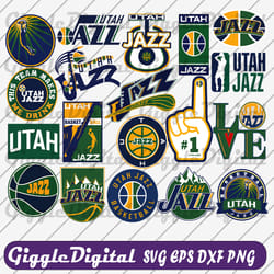 utah jazz bundle, utah jazz svg, basketball team svg, basketball svg, nba svg, nba logo, nba teams svg