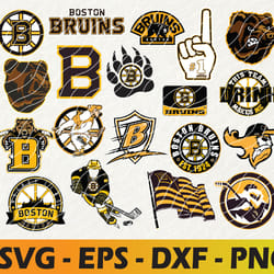boston bruins logo, bundle logo, svg, png, eps, dxf