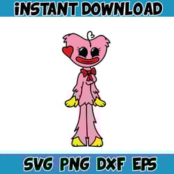 gaming svg, huggy wuggy svg, kissy missy fnf poppy playtime svg, huggy wuggy png poppy, poppy playtime svg (45)