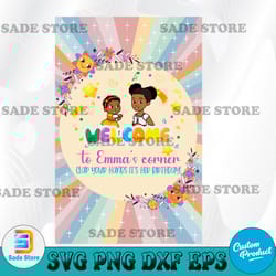 digital gracies corner welcome sign, gracies corner printable welcome sign, gracies corner party, welcome sign gracies