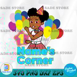 kids birthday cake topper, gracies corner birthday, gracies cornersvg, gracies corner cake topper, gracie's corner party