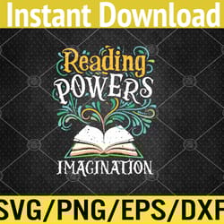 bookish bookworm reading is magical book lovers svg, eps, png, dxf, digital download