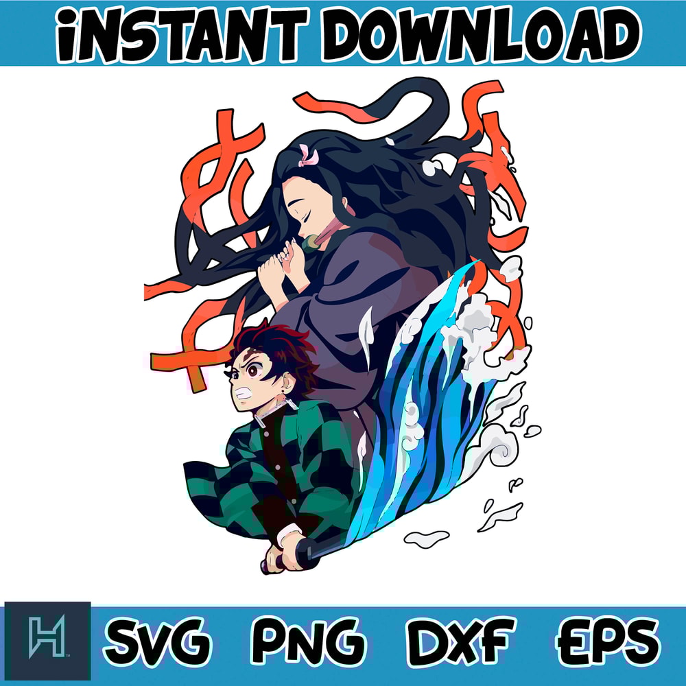 Anime Demonslayer Svg, Manga PNG, Japanese PNG, Cute Anime Png, Digital Vector File, Top SVG (14).jpg
