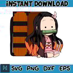 anime demonslayer svg, manga png, japanese png, cute anime png, digital vector file, top svg (16)