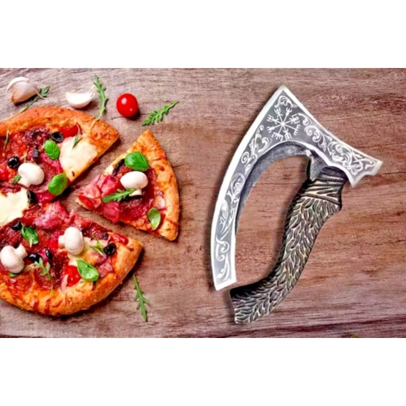 Handmade Viking Axe Pizza Cutter - Unique and Functional Kitchen Tool (3).png