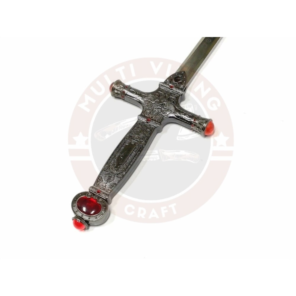 Harry Potter Sword Of Gryffindor Movie Replica Fantasy Sword With Leather Sheath, Handmade Sword, Gift For Him, Gift For Husband, Birthday Gift (5).jpg